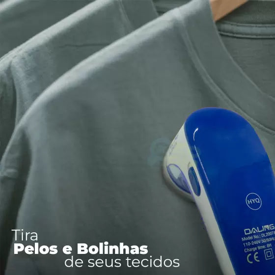 Papa bolinhas removedor de pelos e fiapos elétrico - Papaeletric