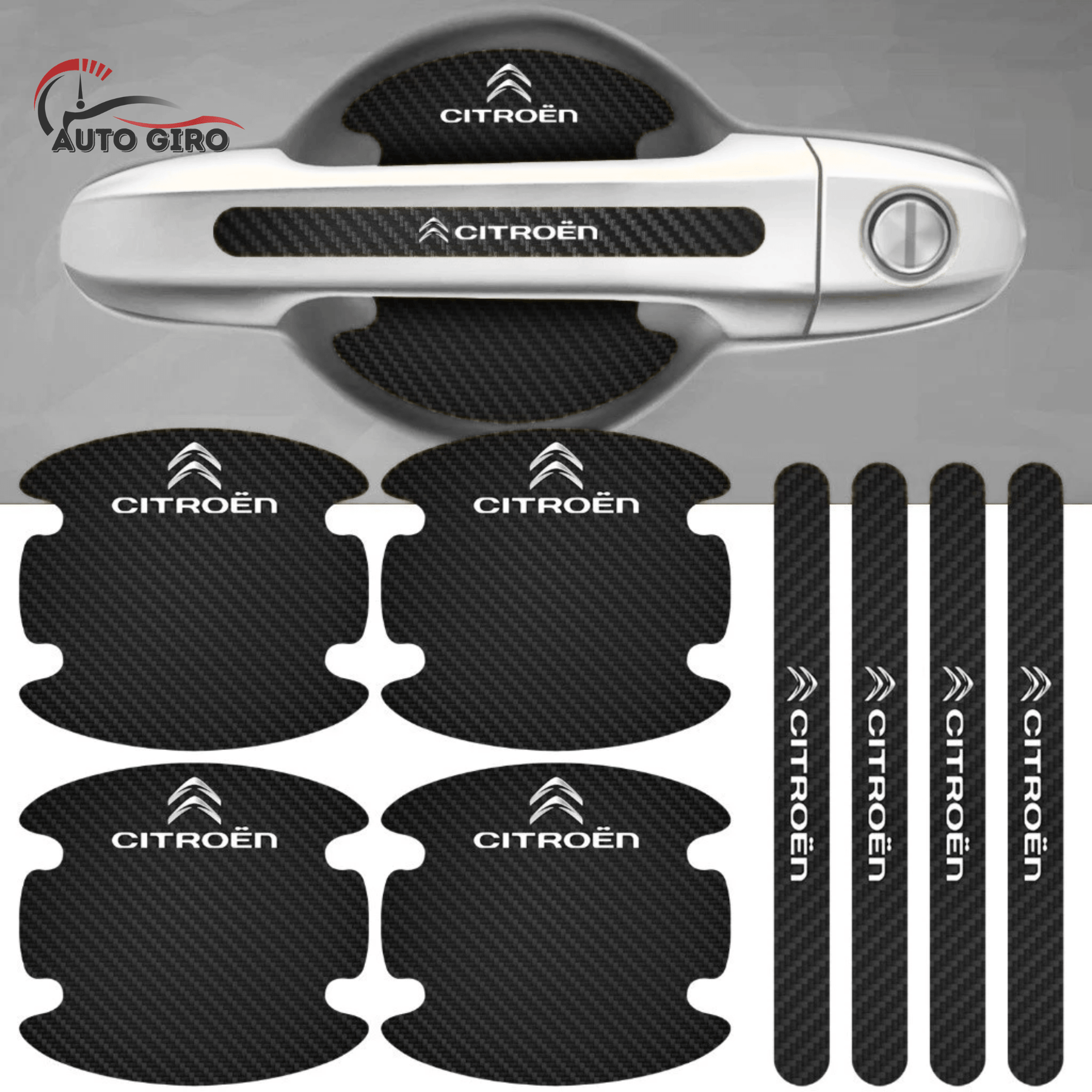 Kit Protetor de Maçanetas para Carro - Pague 2 e Leve 4 kits completo