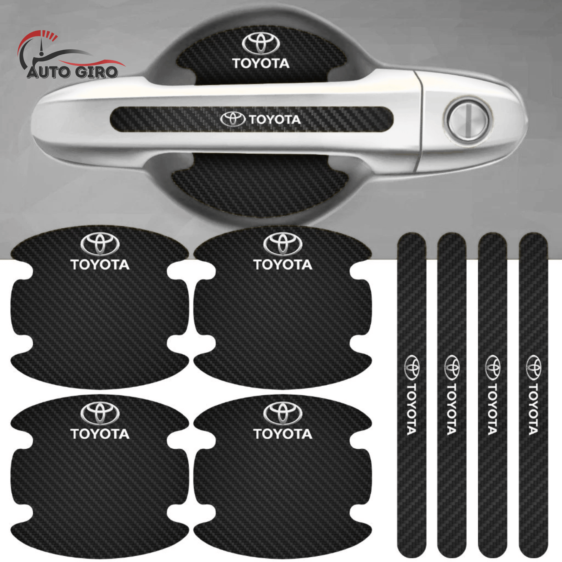 Kit Protetor de Maçanetas para Carro - Pague 2 e Leve 4 kits completo