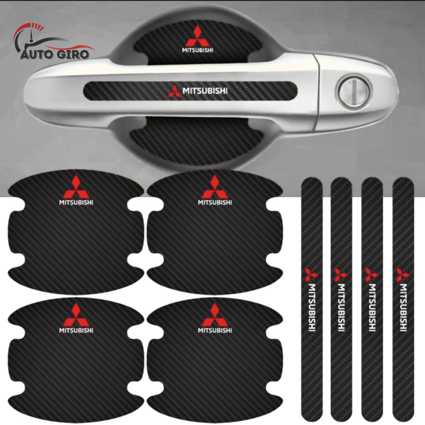 Kit Protetor de Maçanetas para Carro - Pague 2 e Leve 4 kits completo