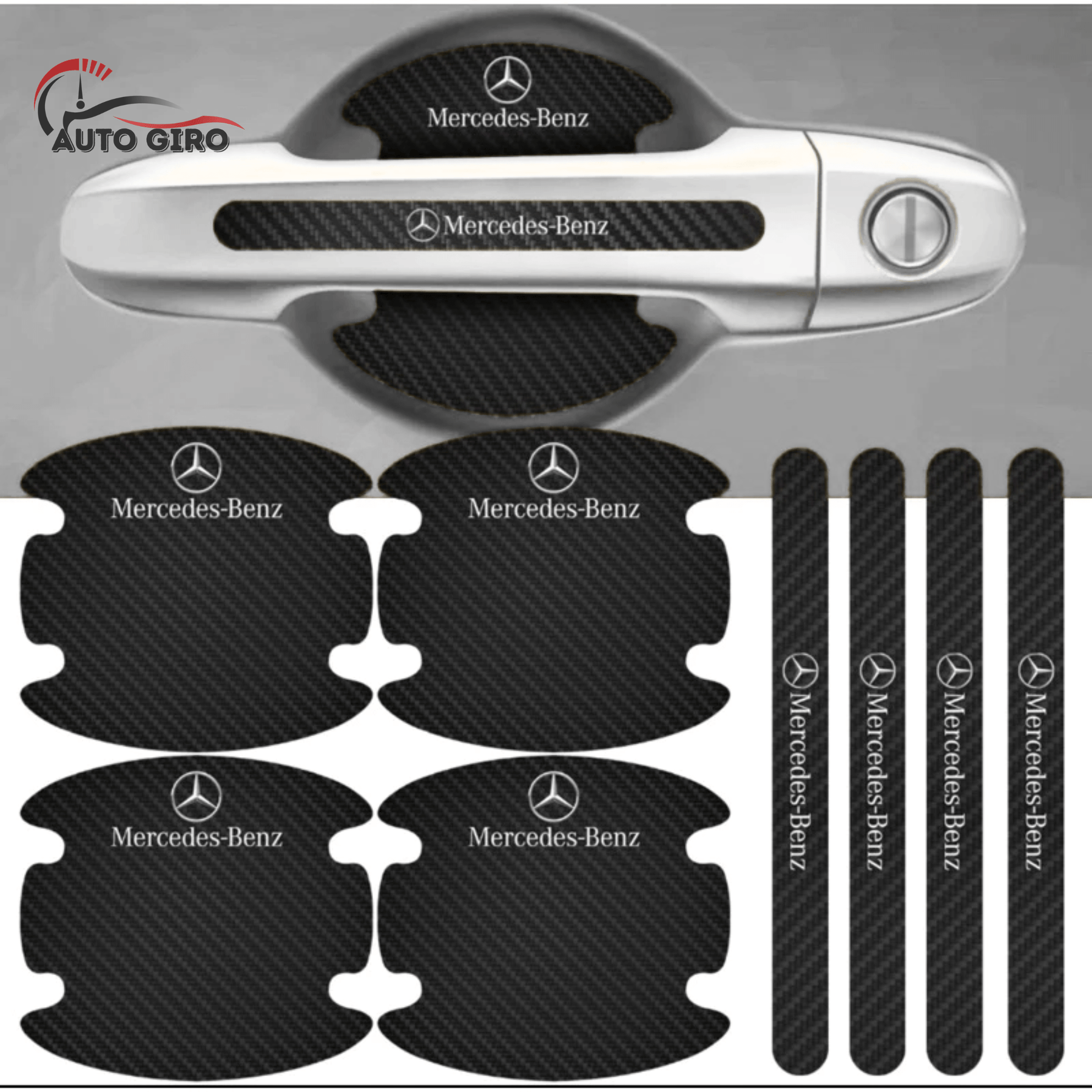 Kit Protetor de Maçanetas para Carro - Pague 2 e Leve 4 kits completo