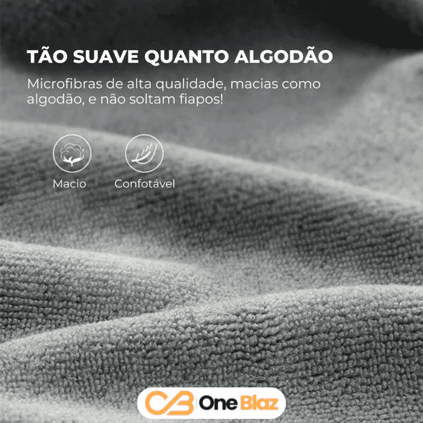 Pano de Microfibra para Cuidados e Polimento de Carros- One Blaz