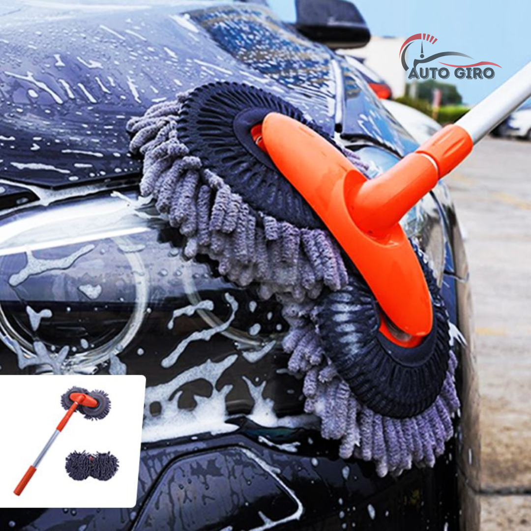 Esfregão para Lavar Carros Ajustável Dupla Camada TurboWash™  - Owenshop