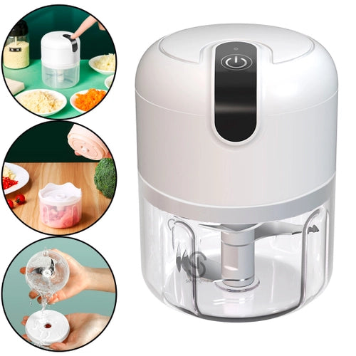 Triturador Processador de Alimentos Elétrico USB - TrituMax