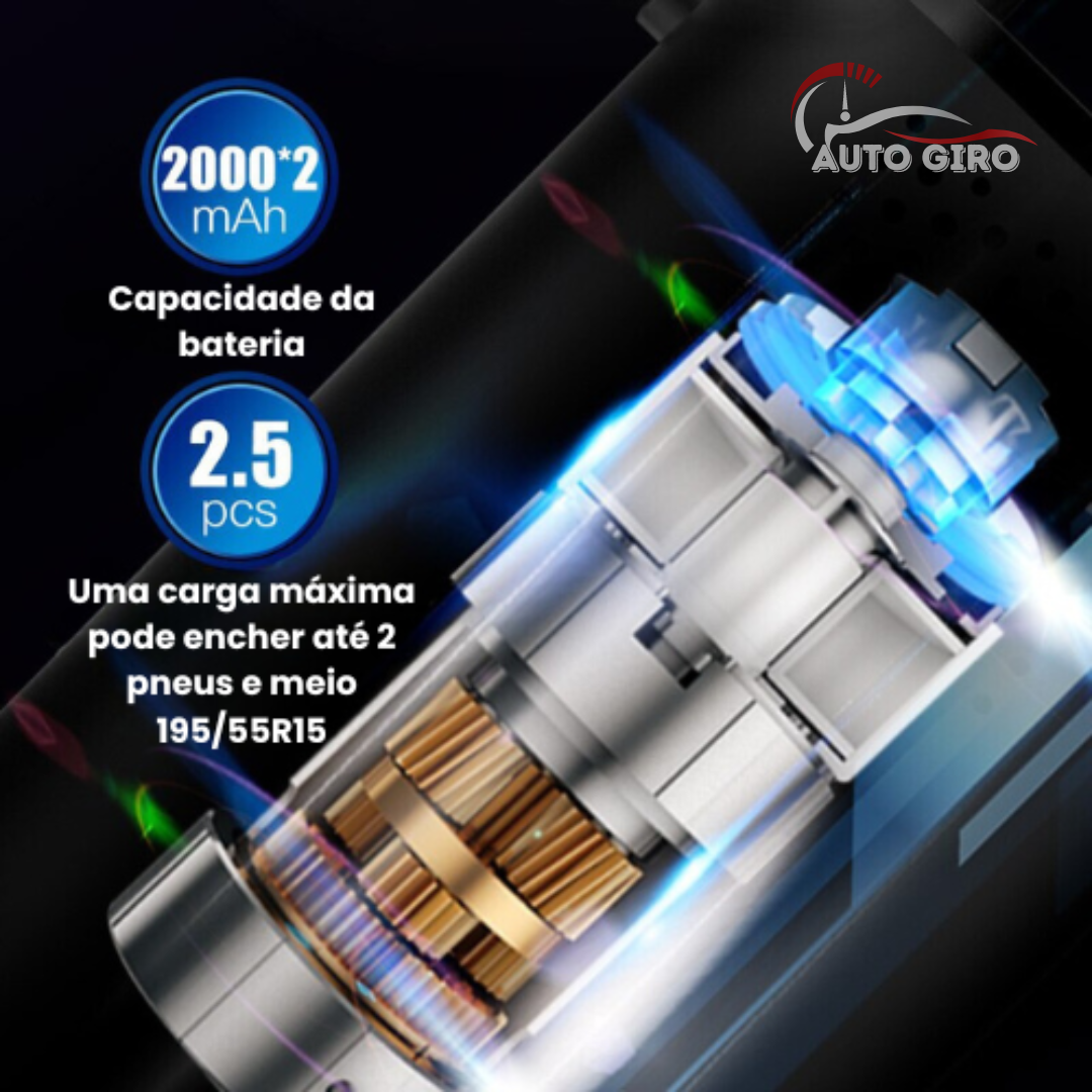 Compressor de Ar Portátil AirPump - Owenshop