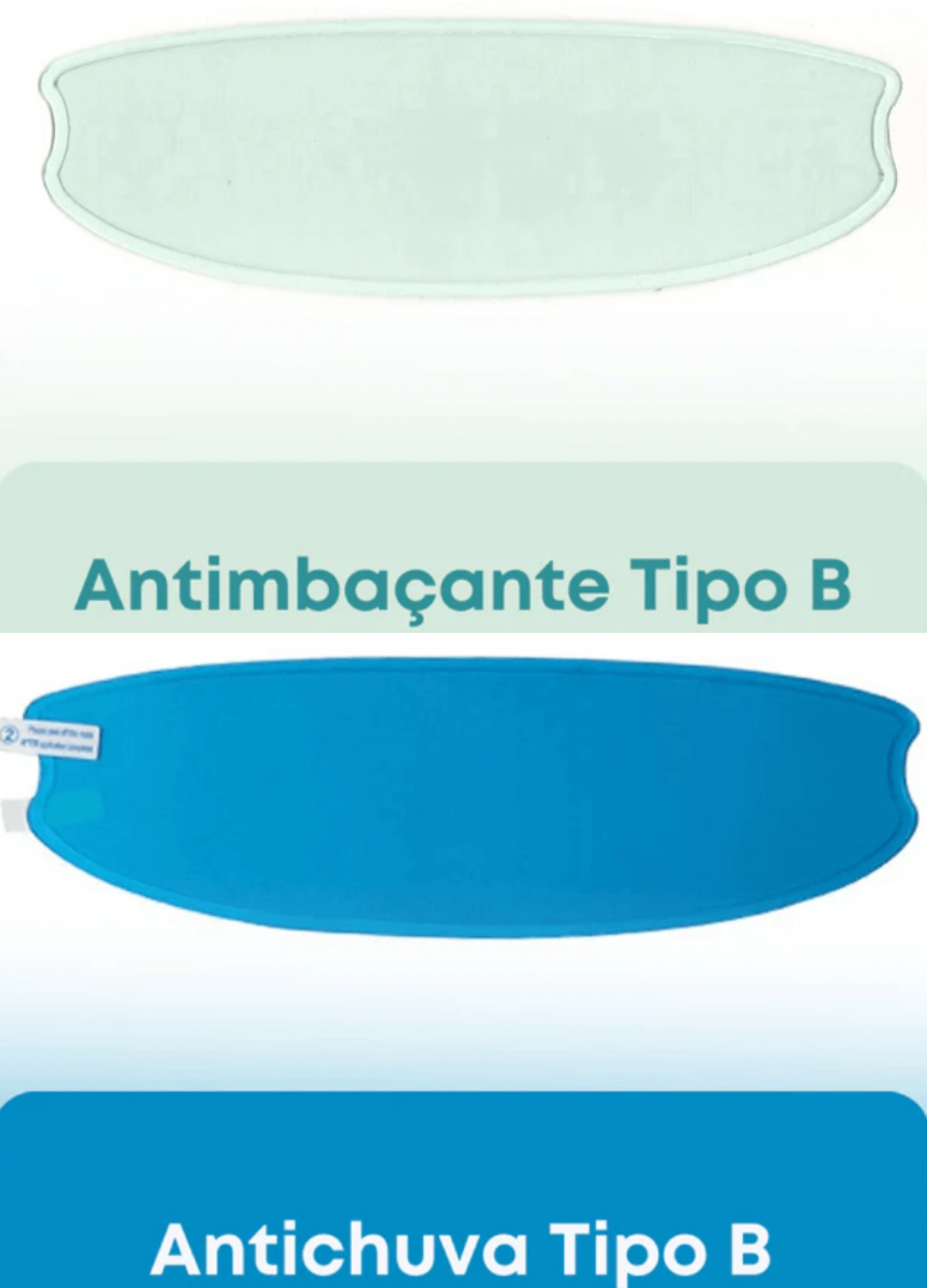 Pelicula para Viseira de Capacete VisorFilm ( 2 EM 1 )- Owenshop©
