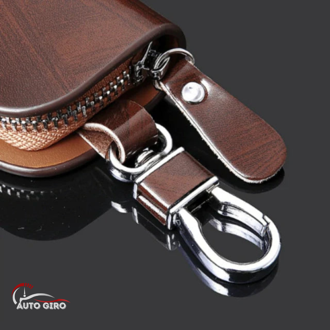 Capa de Chave Automotiva Artesanal em Couro - Owenshop