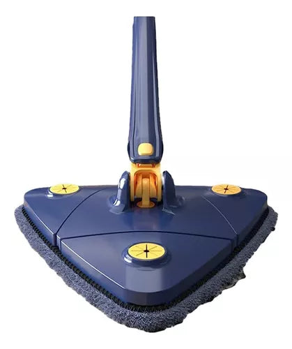 Mop De Limpeza Triângulo Ajustável Giratório 360° Esfregão - Limpmax