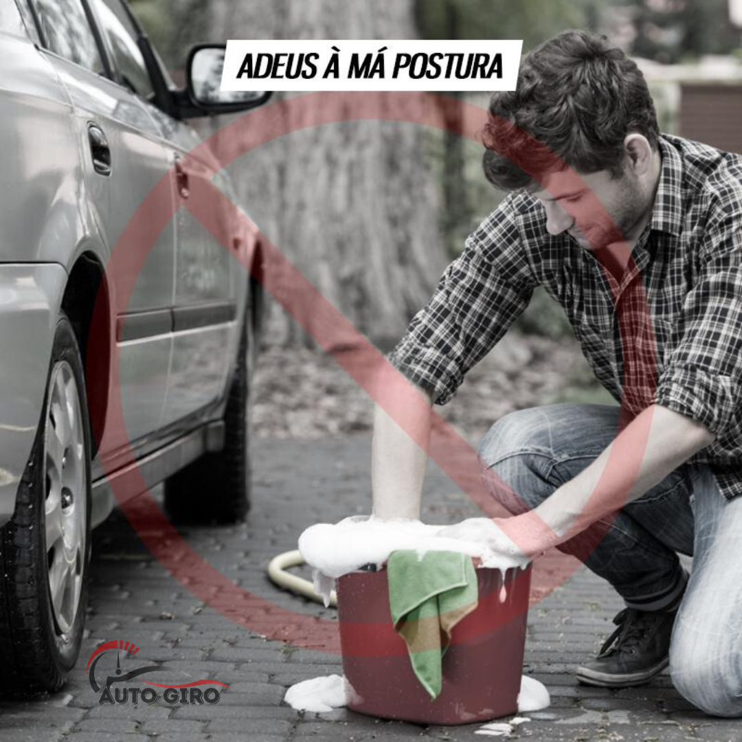 Esfregão para Lavar Carros Ajustável Dupla Camada TurboWash™  - Owenshop