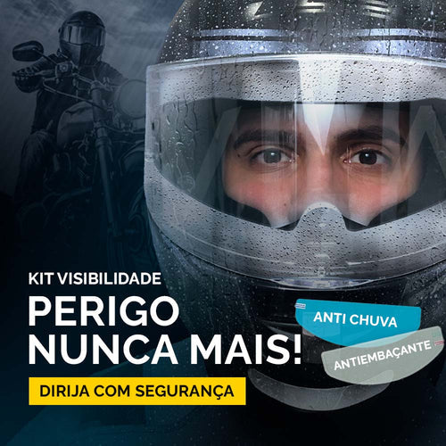 Pelicula para Viseira de Capacete VisorFilm ( 2 EM 1 )- Owenshop©