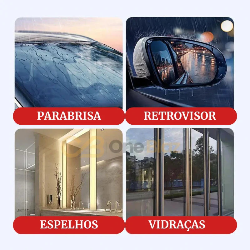 Limpador de Vidros Automotivo Efeito Anti-Chuva