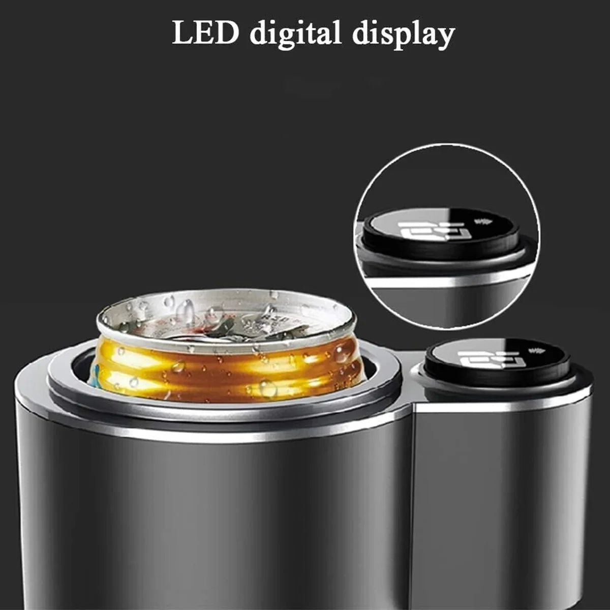 Resfriador e aquecedor de bebidas portátil