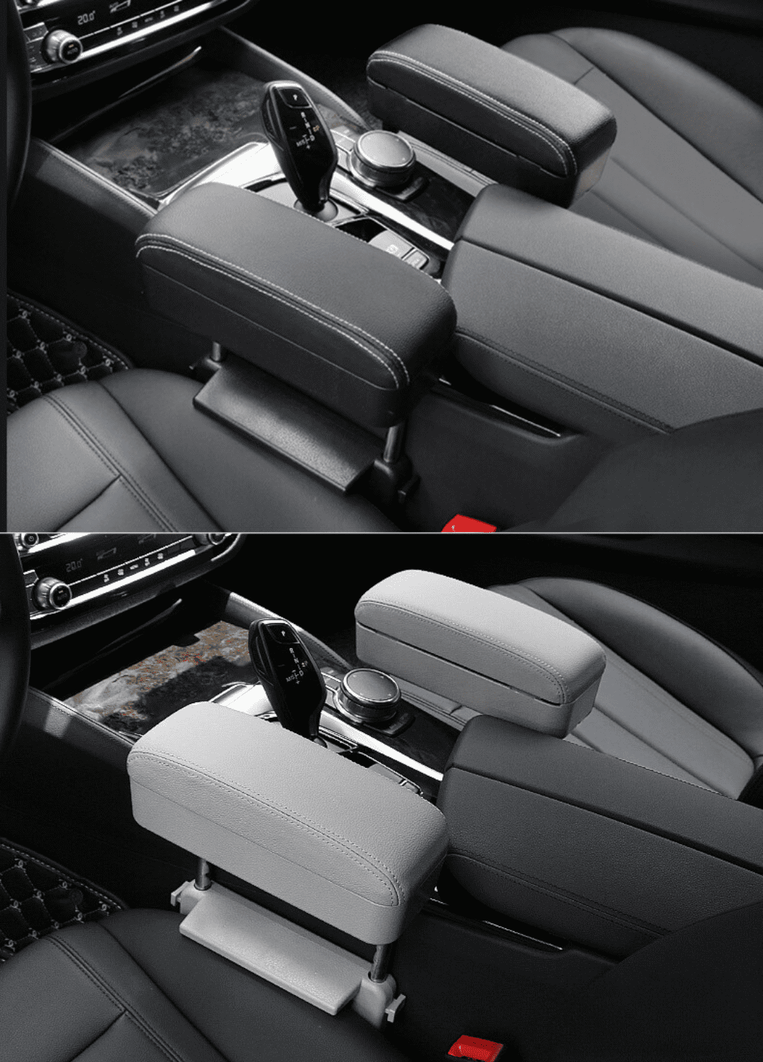 Suporte apoio de braço com carregamento de celular para carros - Owenshop