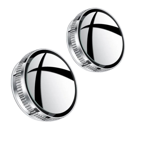 Espelho Ajustável de Ponto Cego 360° - Maior Segurança ao Dirigir