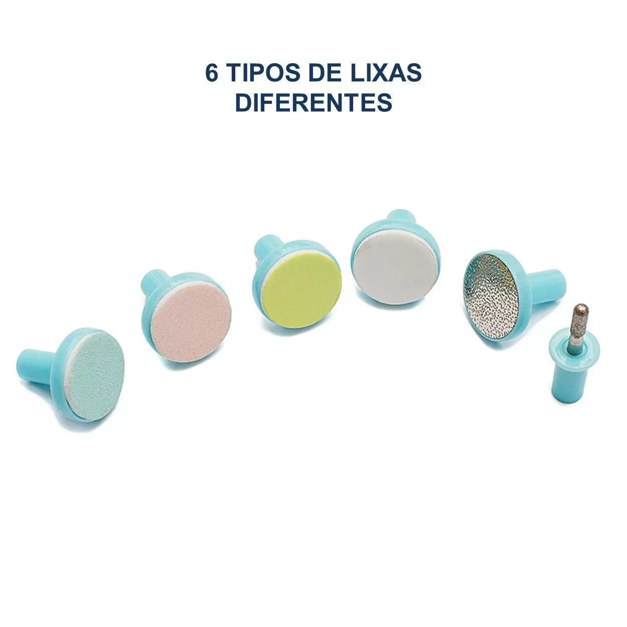 Cortador Aparador de unhas para bebê elétrica de lixa - Babybu