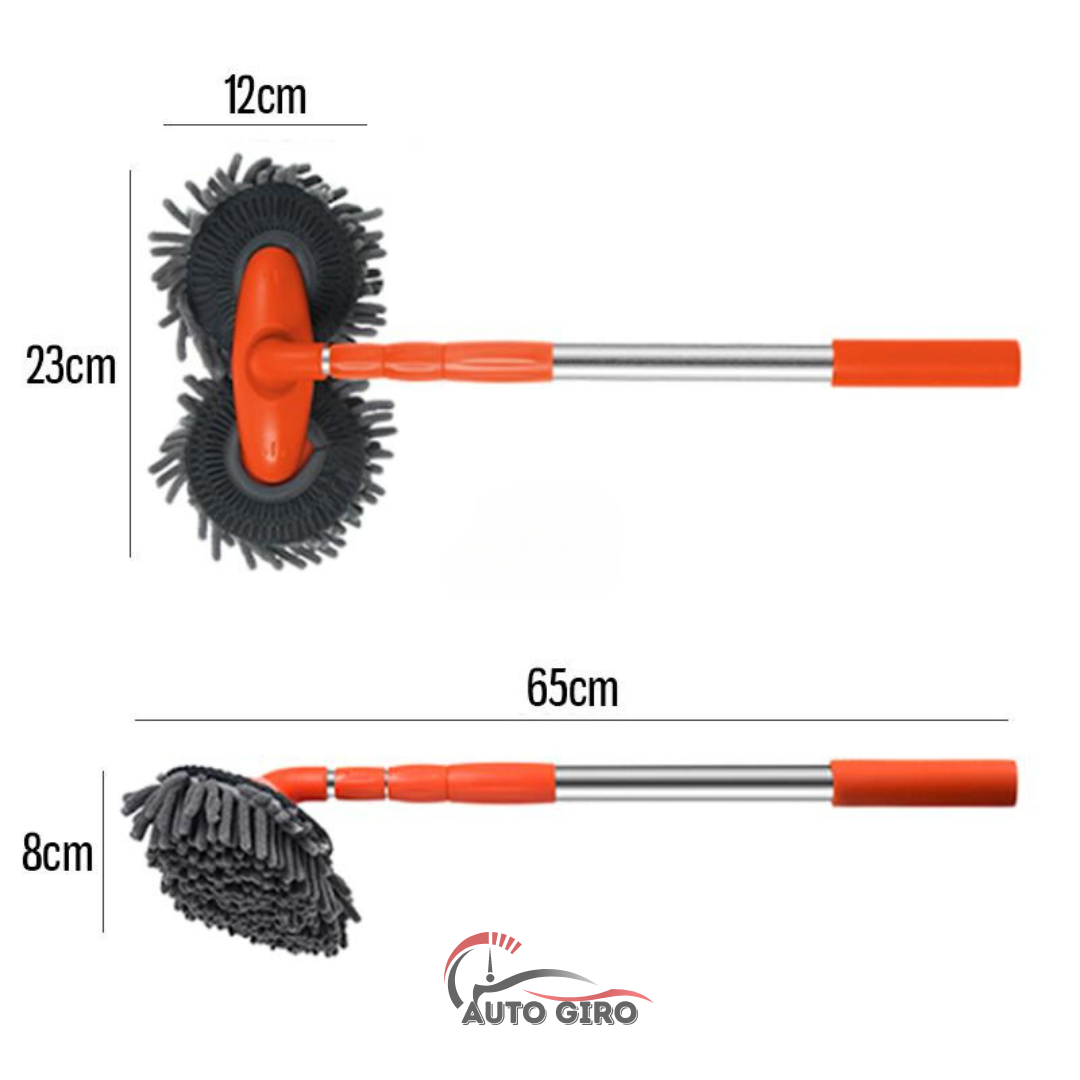 Esfregão para Lavar Carros Ajustável Dupla Camada TurboWash™  - Owenshop