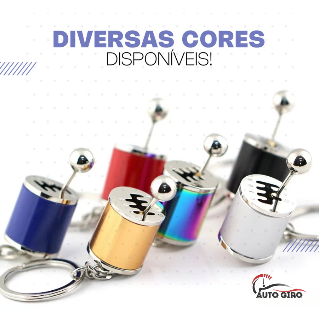 Chaveiro Câmbio Manual de 6 Marchas (PAGUE 1 LEVE 2) - Owenshop