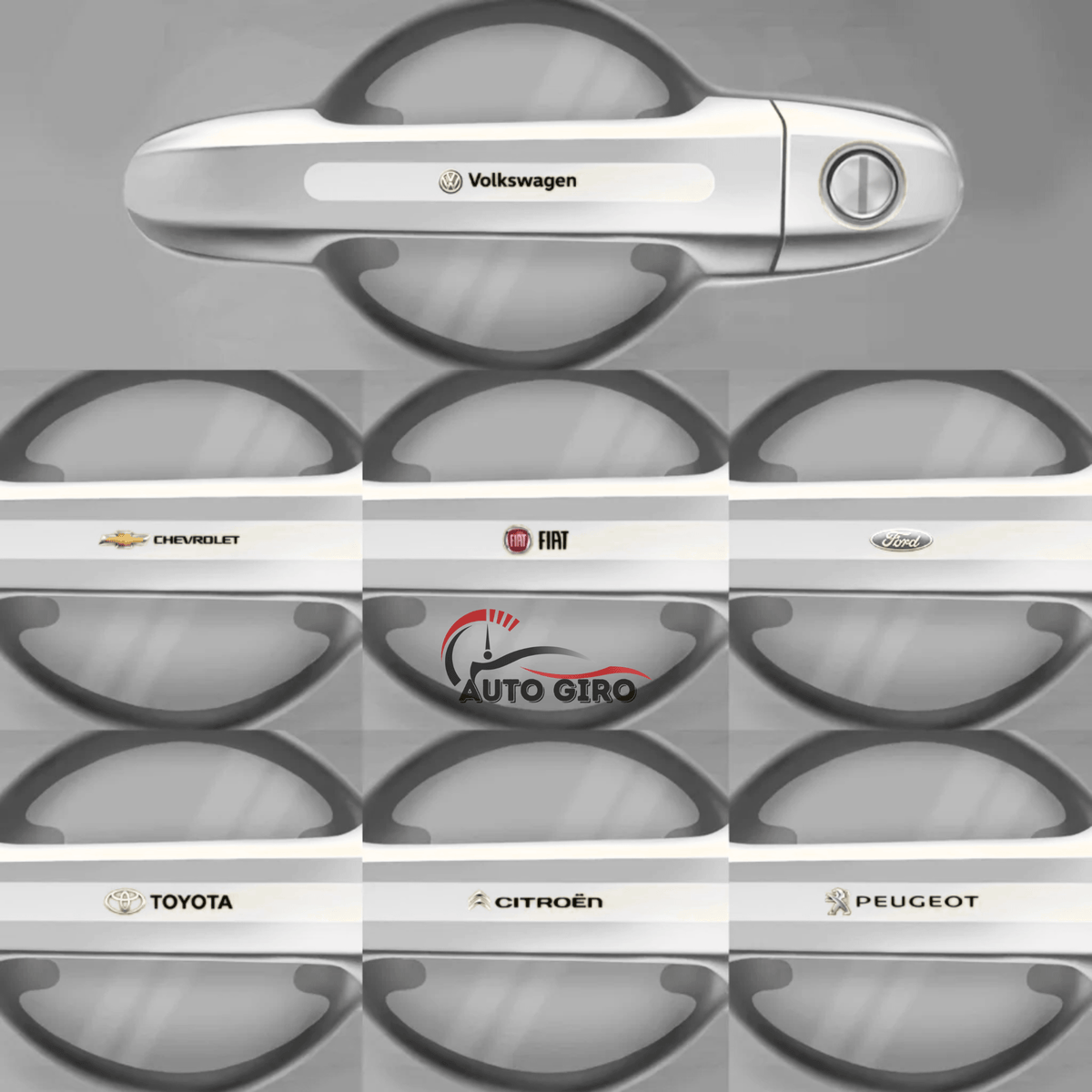 Kit Protetor de Maçanetas para Carro - Pague 2 e Leve 4 kits completo