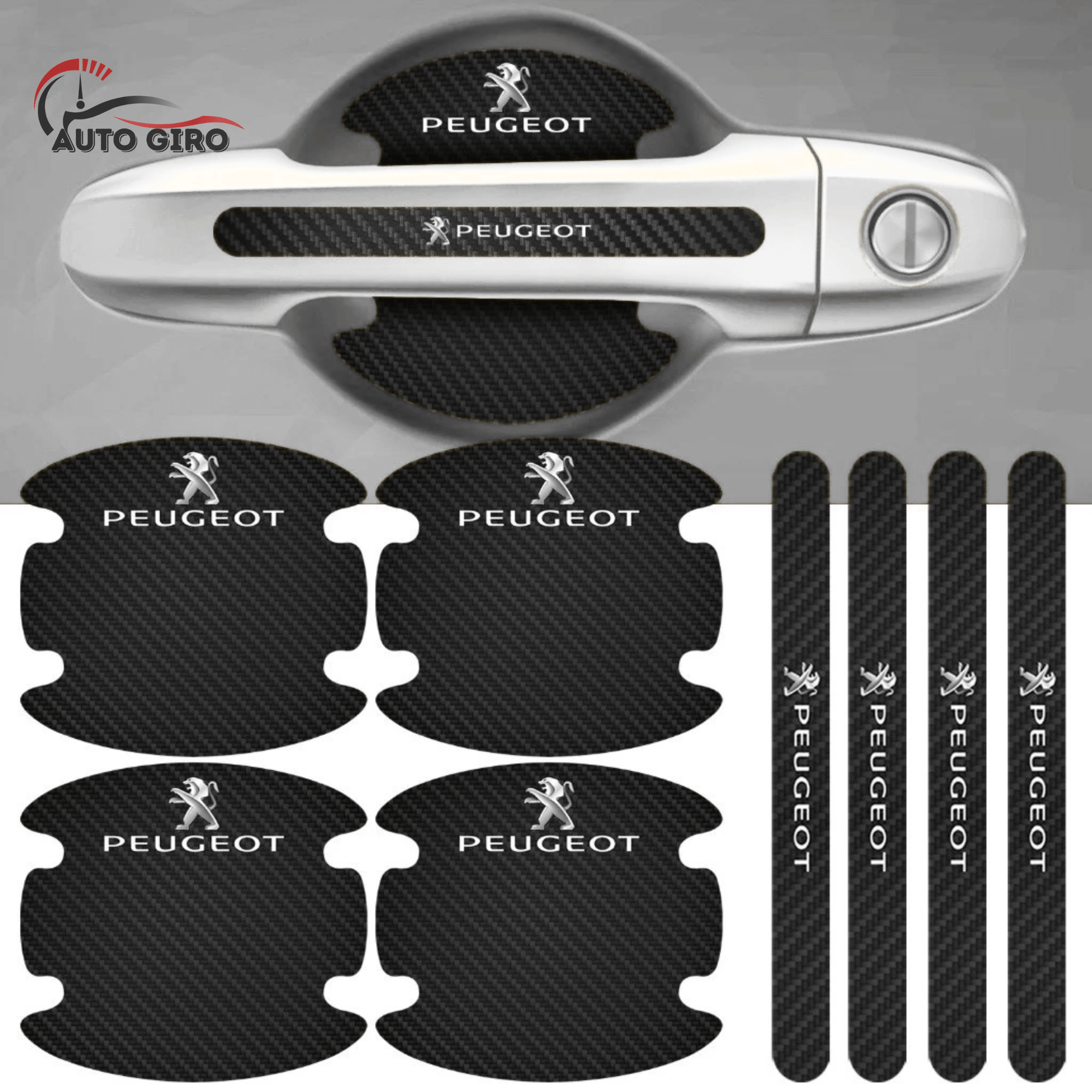 Kit Protetor de Maçanetas para Carro - Pague 2 e Leve 4 kits completo