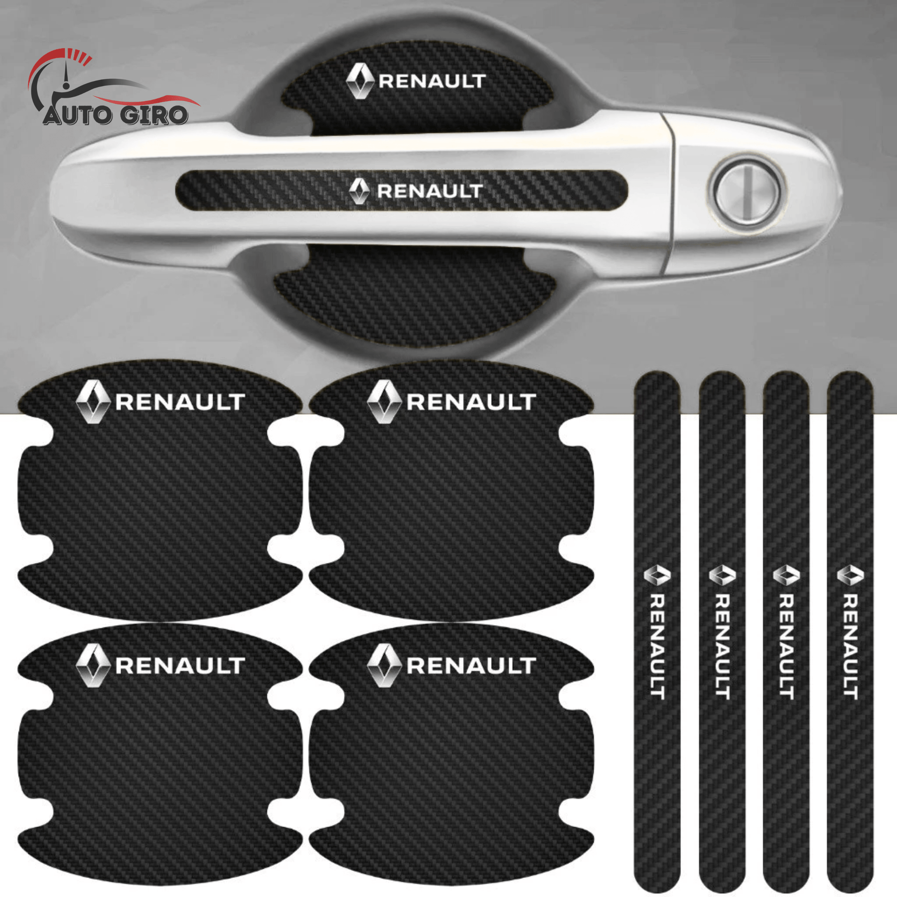 Kit Protetor de Maçanetas para Carro - Pague 2 e Leve 4 kits completo