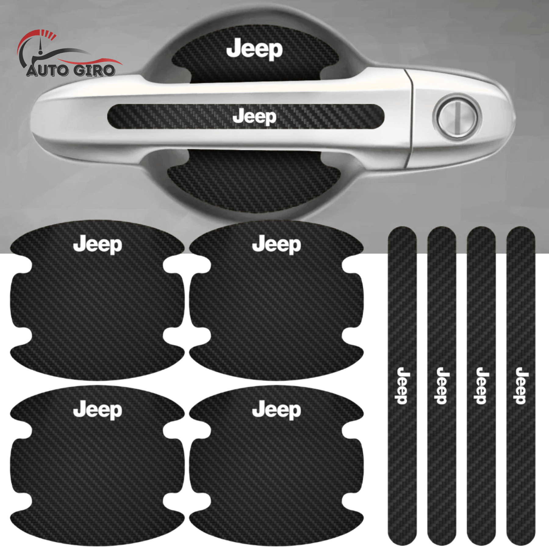 Kit Protetor de Maçanetas para Carro - Pague 2 e Leve 4 kits completo