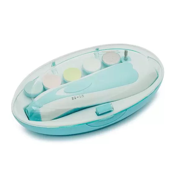 Cortador Aparador de unhas para bebê elétrica de lixa - Babybu