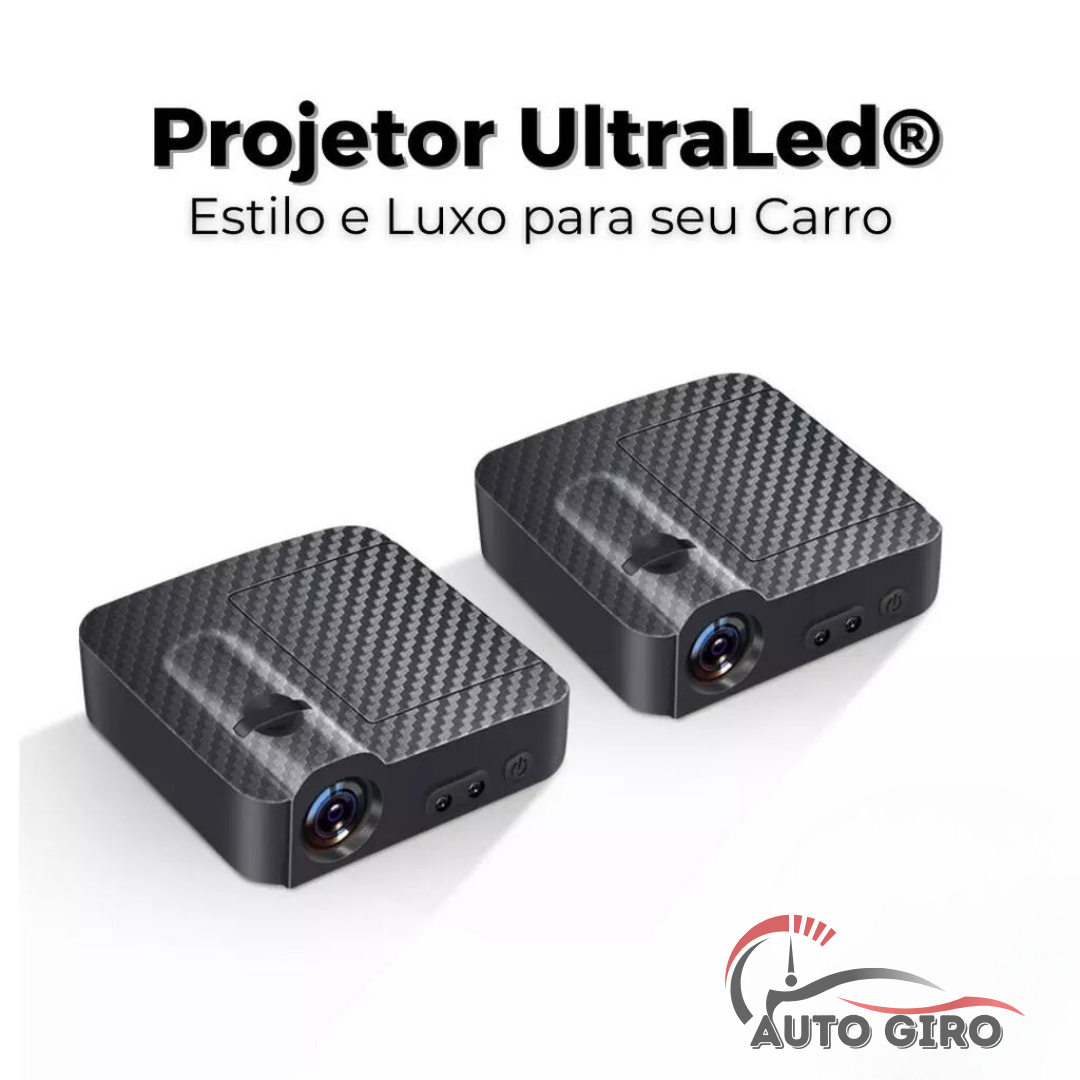 Projetor de Porta Personalizado UltraLed®  [PAGUE 1 LEVE 2] - Owenshop