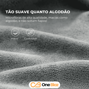 Pano de Microfibra para Cuidados e Polimento de Carros- One Blaz