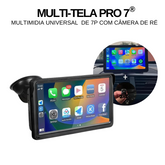 Multi-Tela Pro 7 - BRINDE Câmera de ré - Owenshop