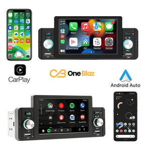 Central Multimídia Universal 10 Polegadas – Apple Carplay e Android Auto, Bluetooth e Câmera de Ré