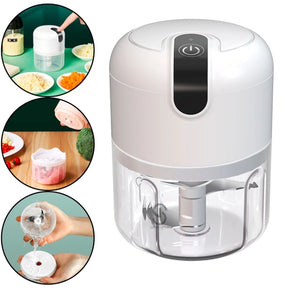 Triturador Processador de Alimentos Elétrico USB - TrituMax