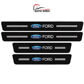 Protetor de Soleira Anti-risco Premium CarbonFilm™ - 4 Pçs - Owenshop