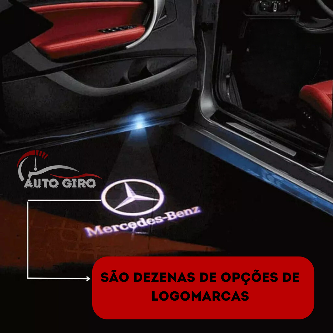 Projetor de Porta Personalizado UltraLed®  [PAGUE 1 LEVE 2] - Owenshop