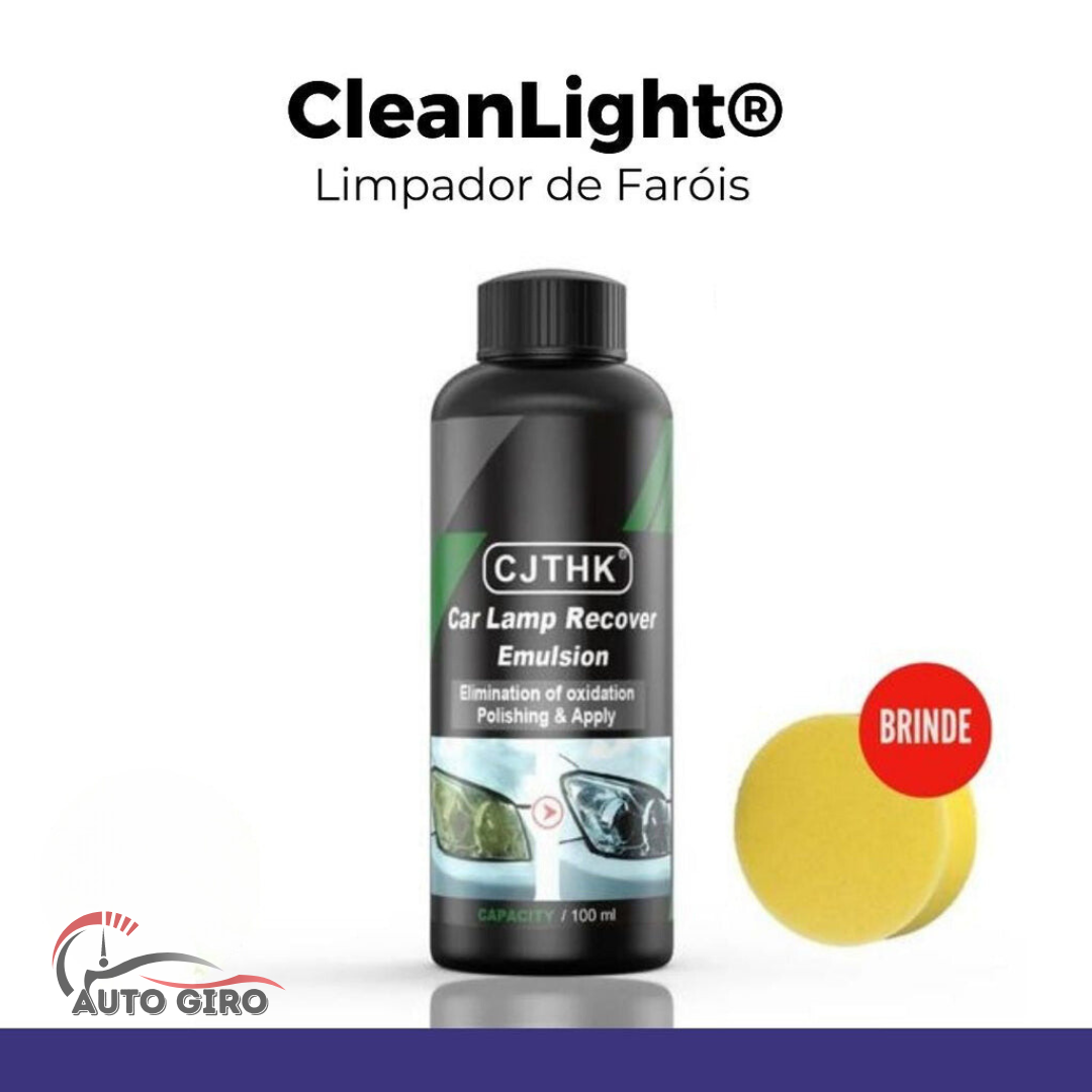Limpador de Faróis CleanLight® + Brinde Exclusivo