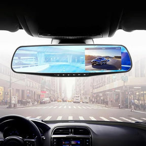 Retrovisor Automotivo com Câmera de Ré Colorida