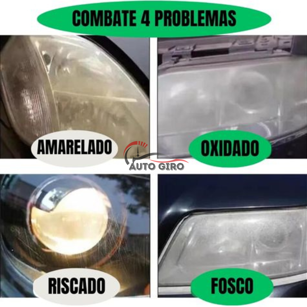 Limpador de Faróis CleanLight® + Brinde Exclusivo