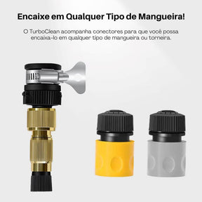 Escova Giratória para Lavagem de Veículos TurboClean© - + Brinde Grátis - Owenshop