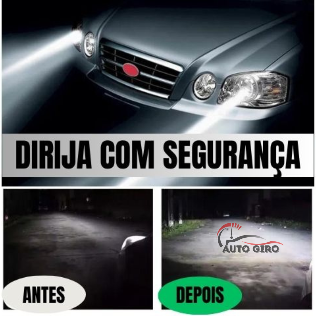 Limpador de Faróis CleanLight® + Brinde Exclusivo