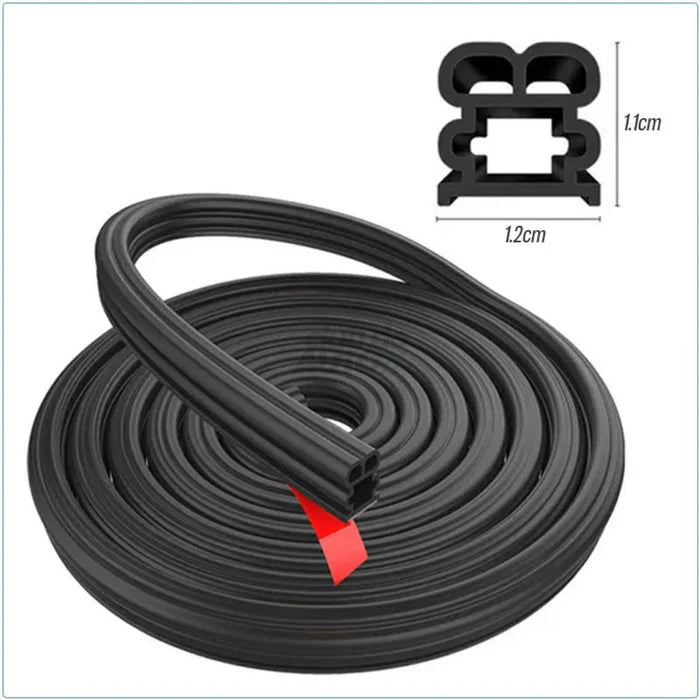 Borracha de Vedação Anti‑Ruído Auto One  – Silêncio, Vedação e Conforto Automotivo