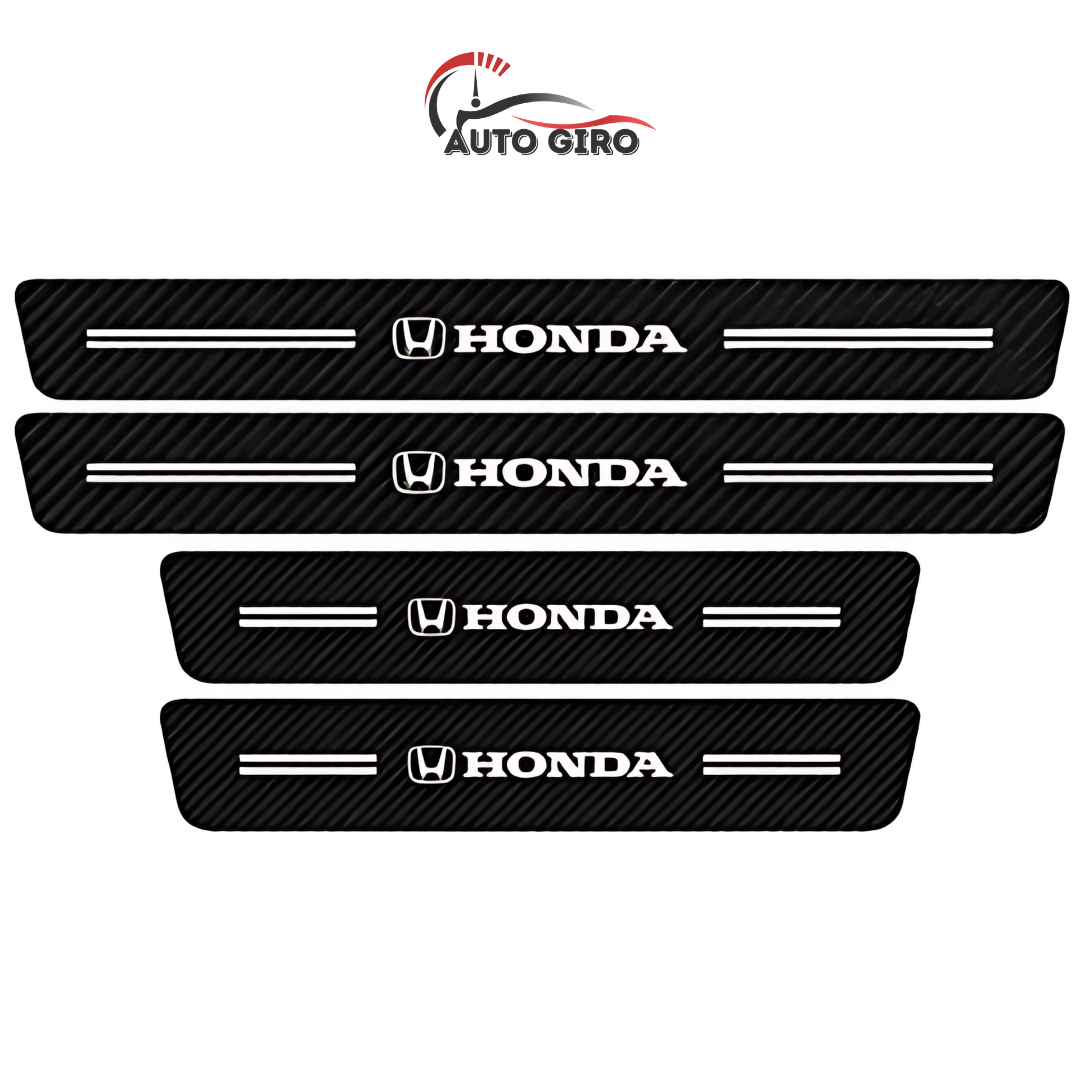 Protetor de Soleira Anti-risco Premium CarbonFilm™ - 4 Pçs - Owenshop