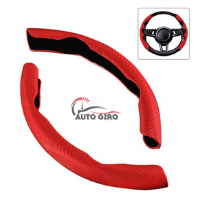 SportCarbon™ Capa de Volante Universal Antiderrapante Premium - 2 Pçs - Owenshop