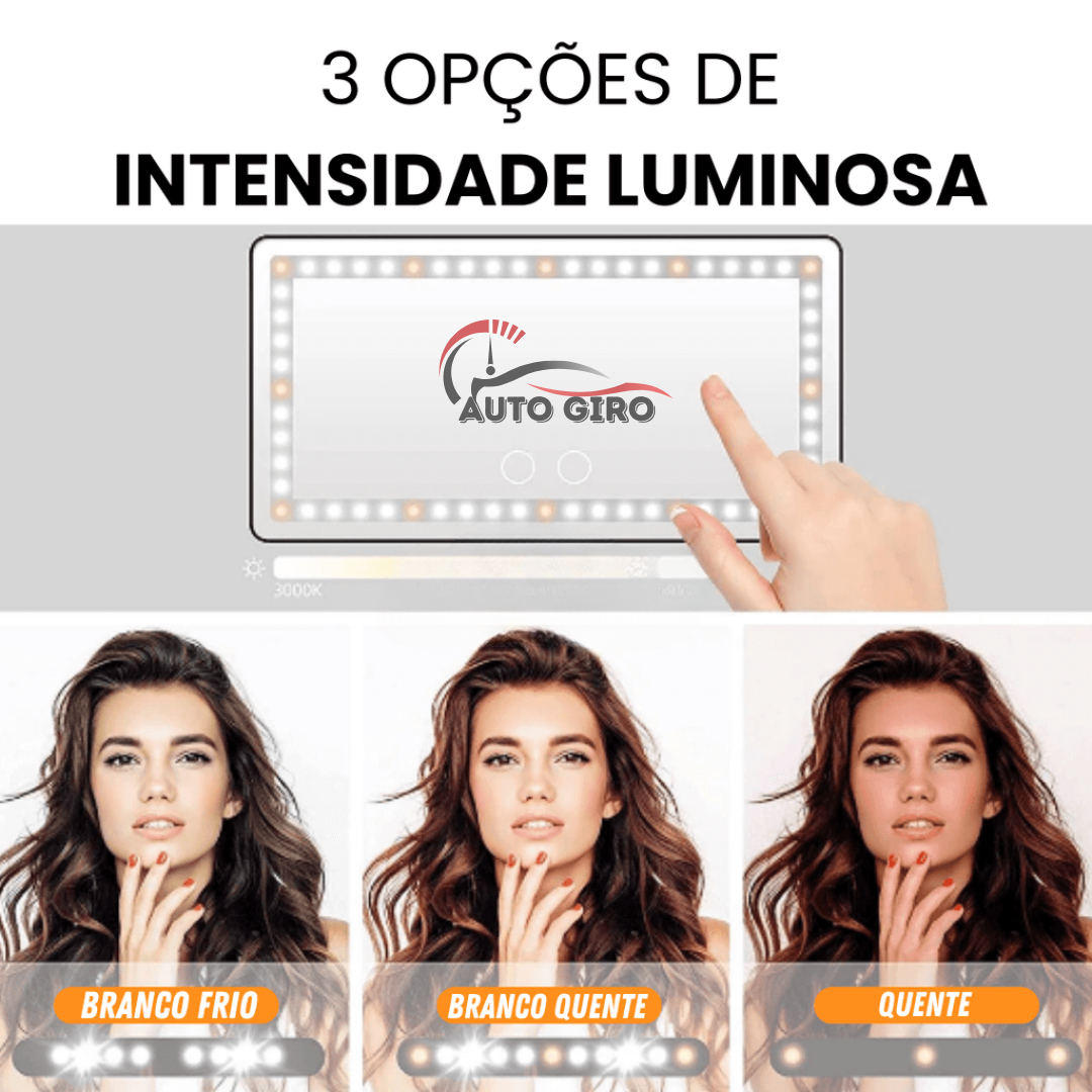 Espelho com led para Maquiagem - Owenshop