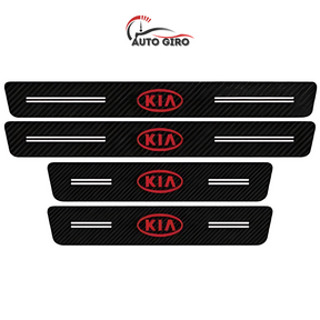 Protetor de Soleira Anti-risco Premium CarbonFilm™ - 4 Pçs - Owenshop