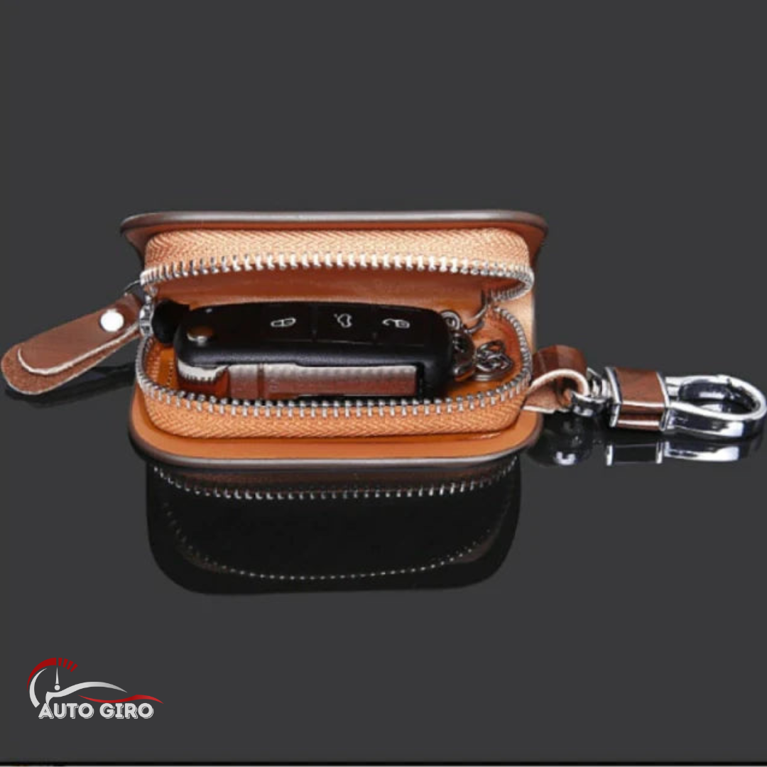 Capa de Chave Automotiva Artesanal em Couro - Owenshop