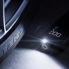 Compressor de Ar Portátil 12V Sem Fio com Iluminação LED e Inflação Rápida