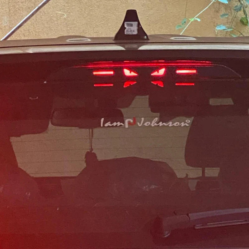 Adesivo de luz de freio traseira - Owenshop