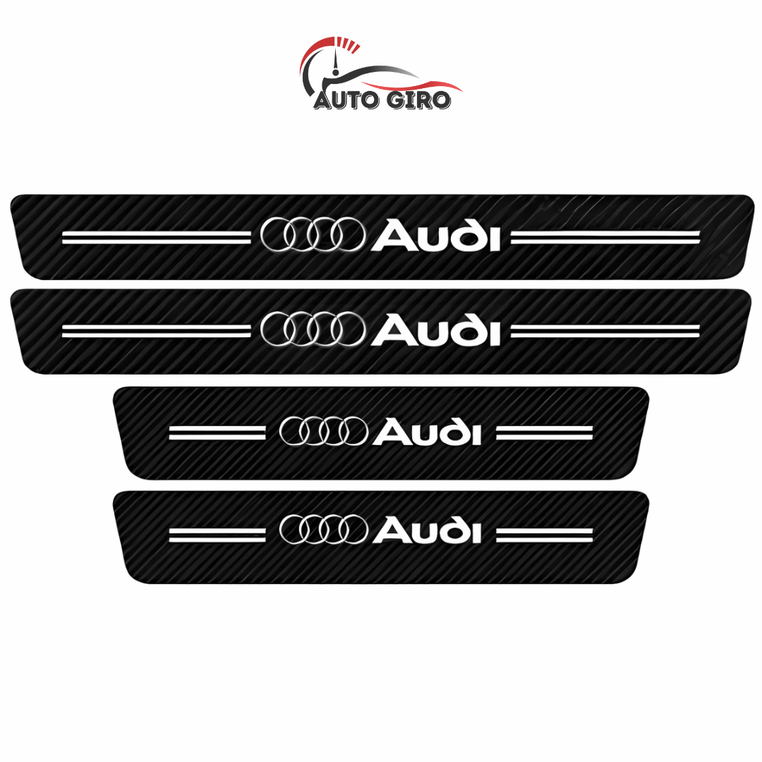 Protetor de Soleira Anti-risco Premium CarbonFilm™ - 4 Pçs - Owenshop