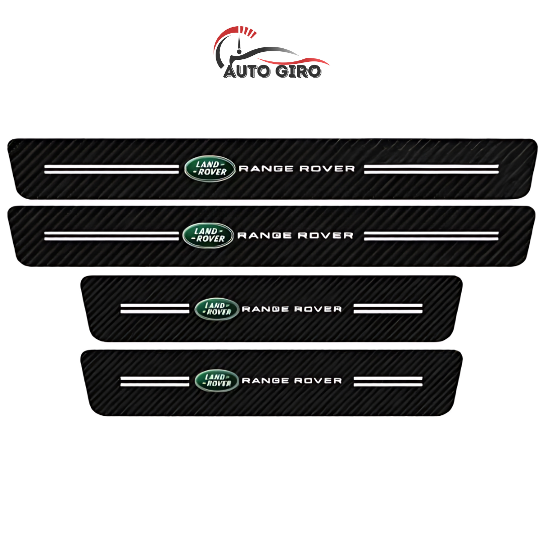 Protetor de Soleira Anti-risco Premium CarbonFilm™ - 4 Pçs - Owenshop