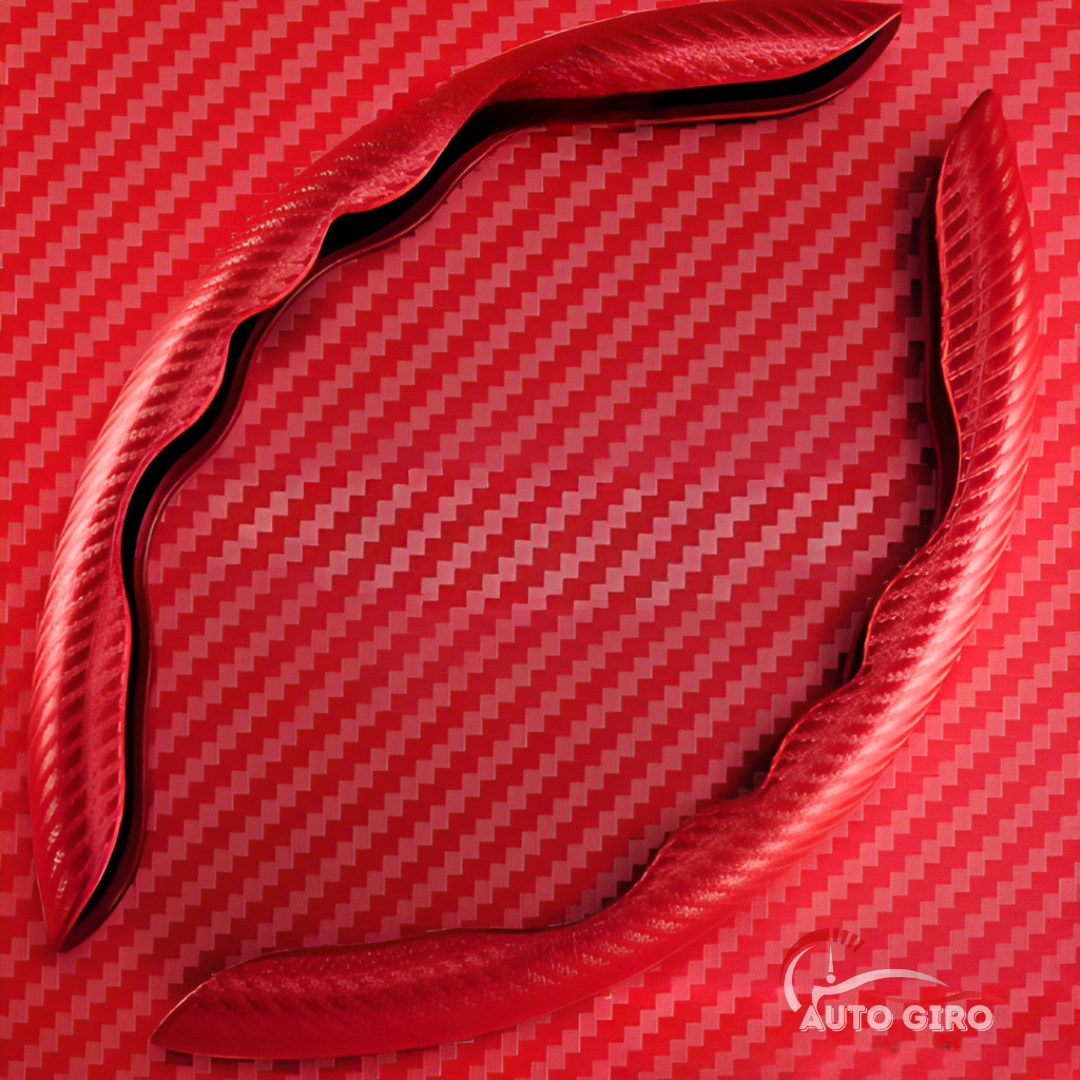 SportCarbon™ Capa de Volante Universal Antiderrapante Premium - 2 Pçs - Owenshop