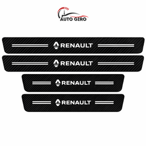 Protetor de Soleira Anti-risco Premium CarbonFilm™ - 4 Pçs - Owenshop